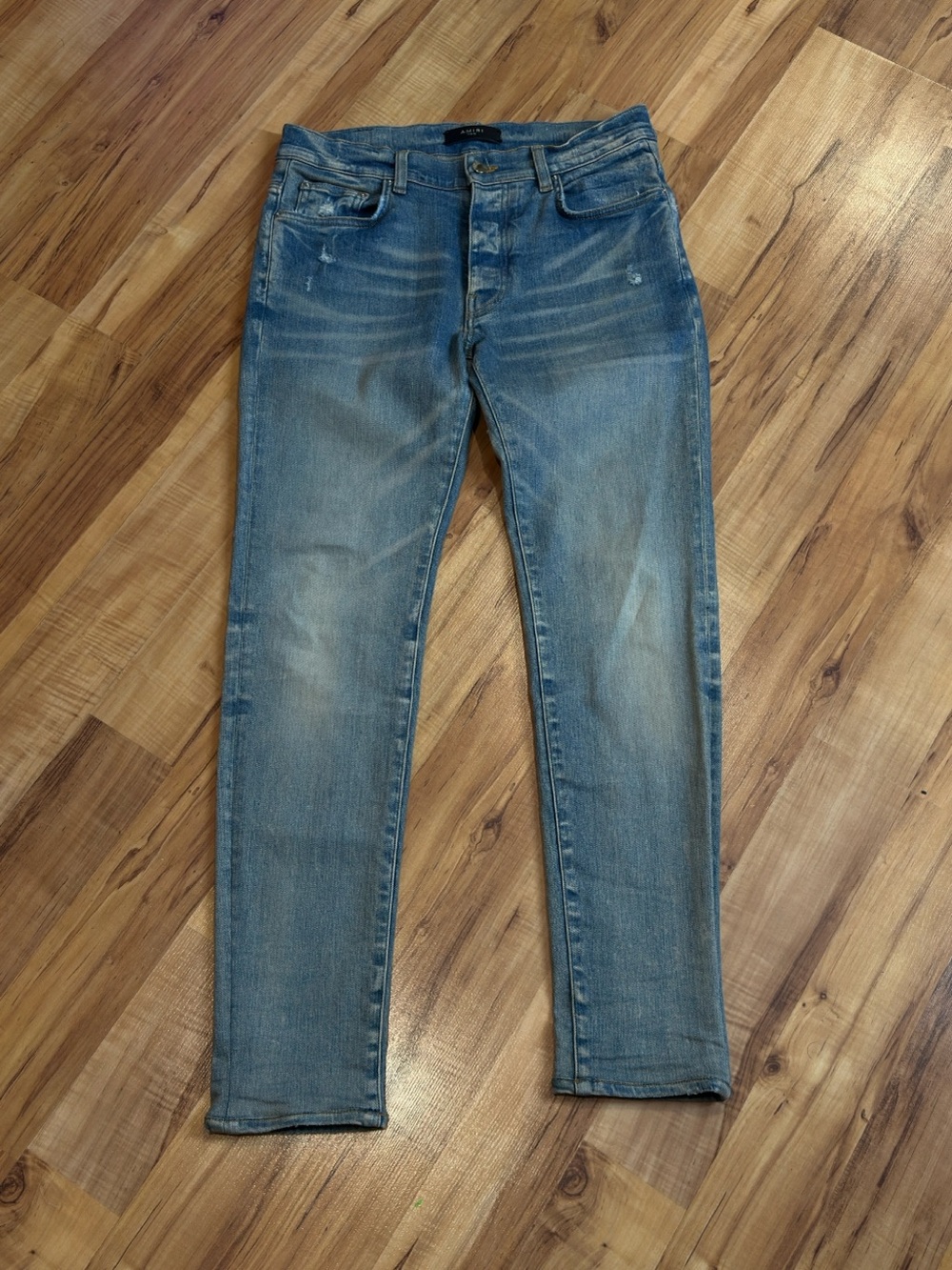 AMIRI Distressed Classic “Vintage Wash” Skinny Jeans